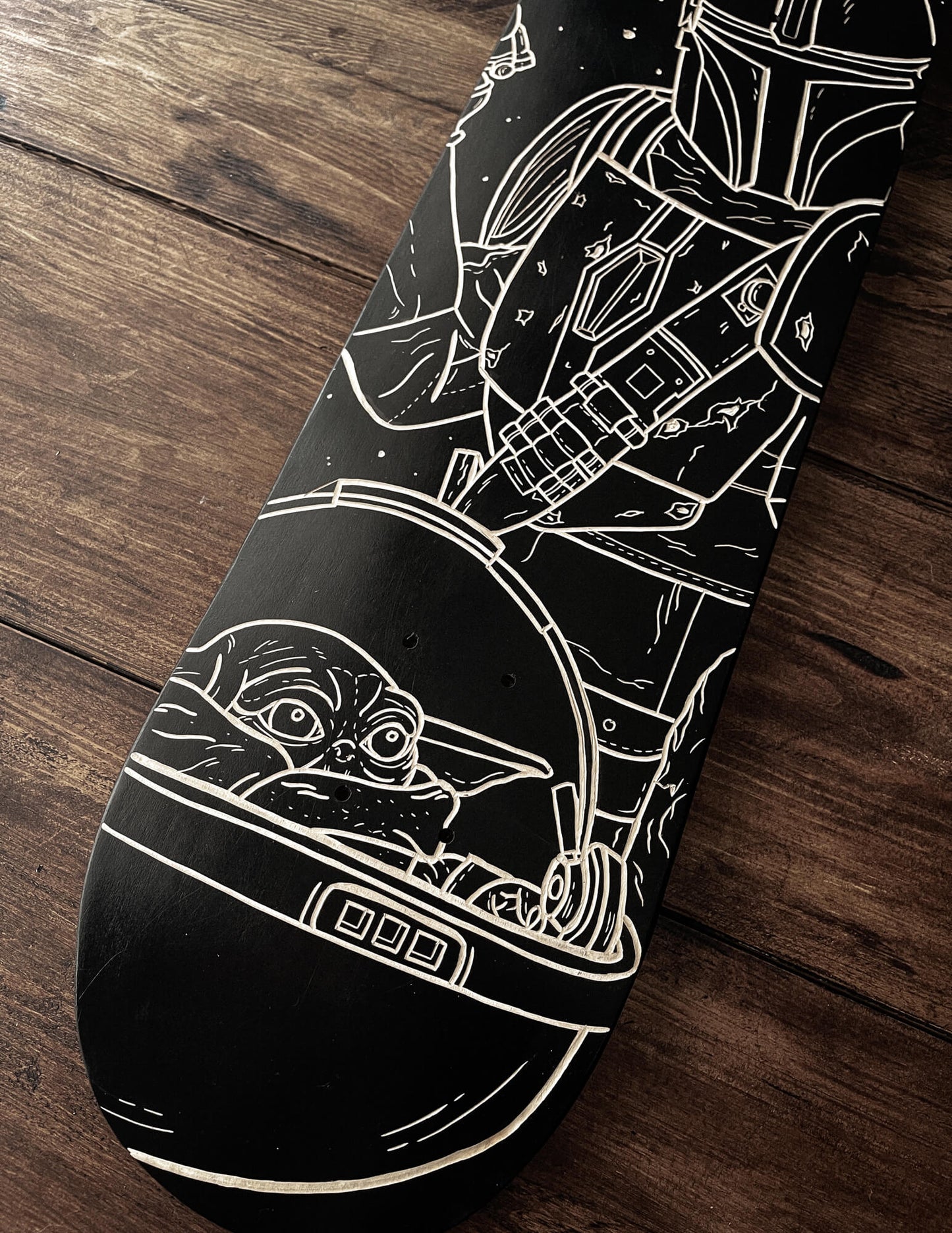 Mandalorian Skate Deck