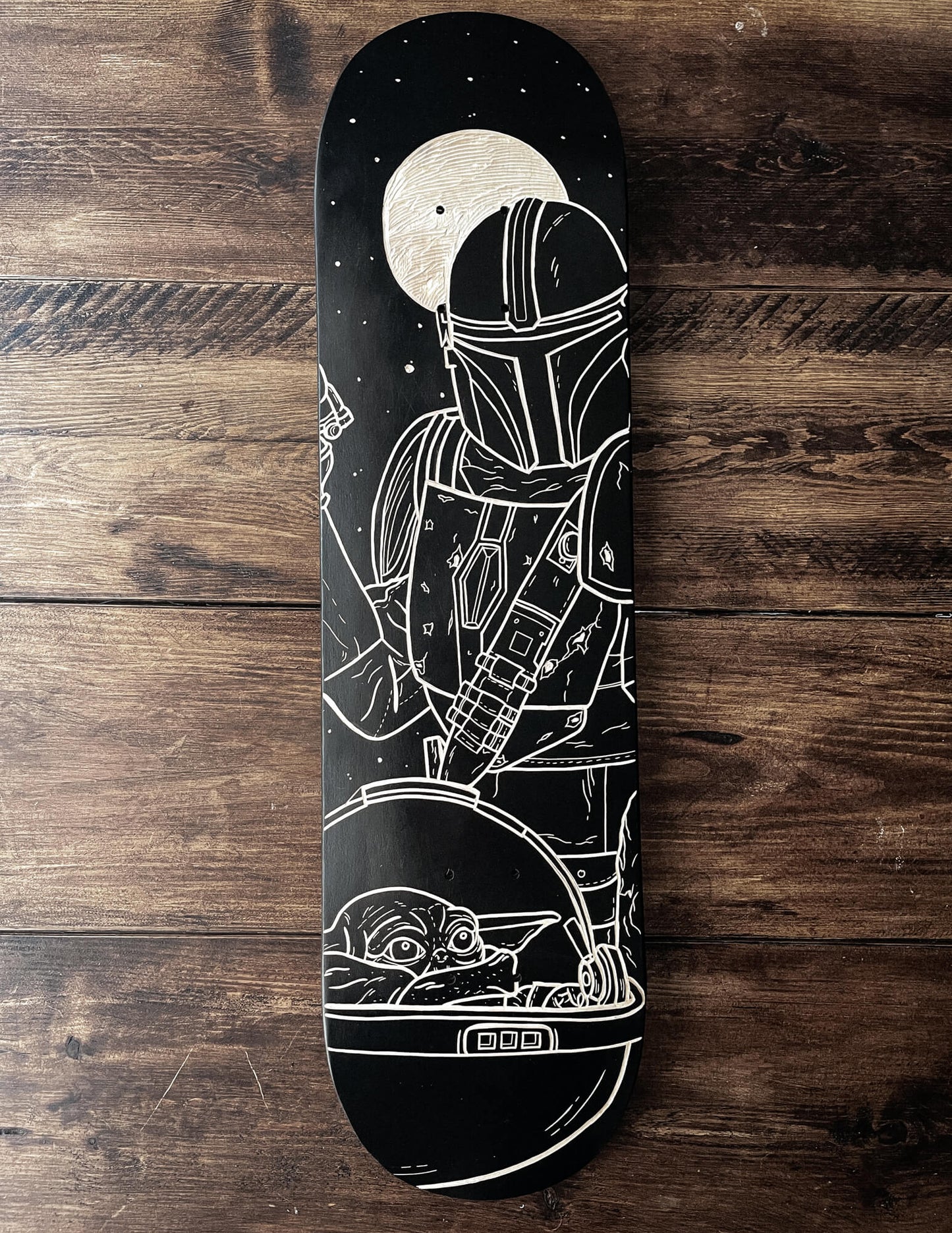 Mandalorian Skate Deck