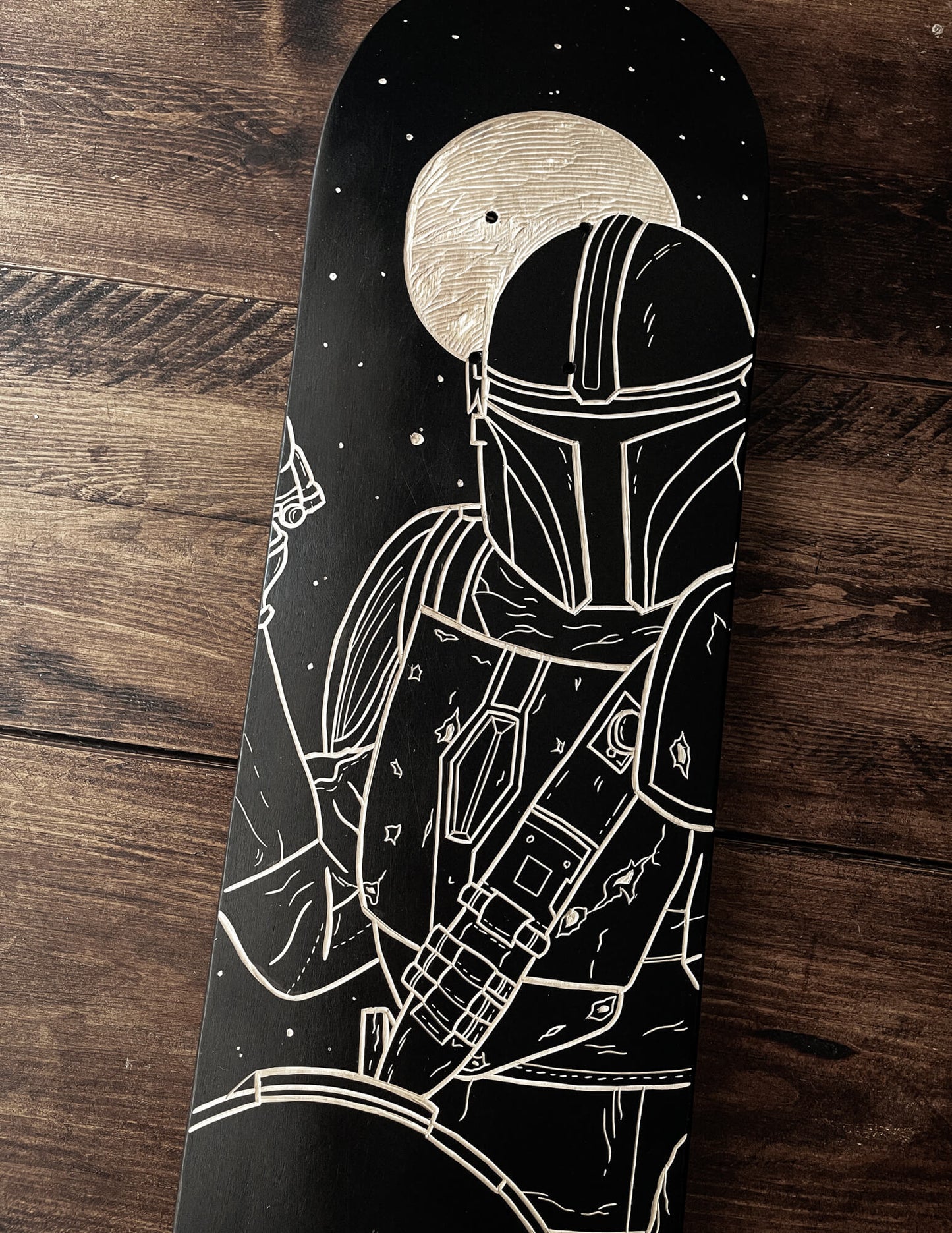 Mandalorian Skate Deck