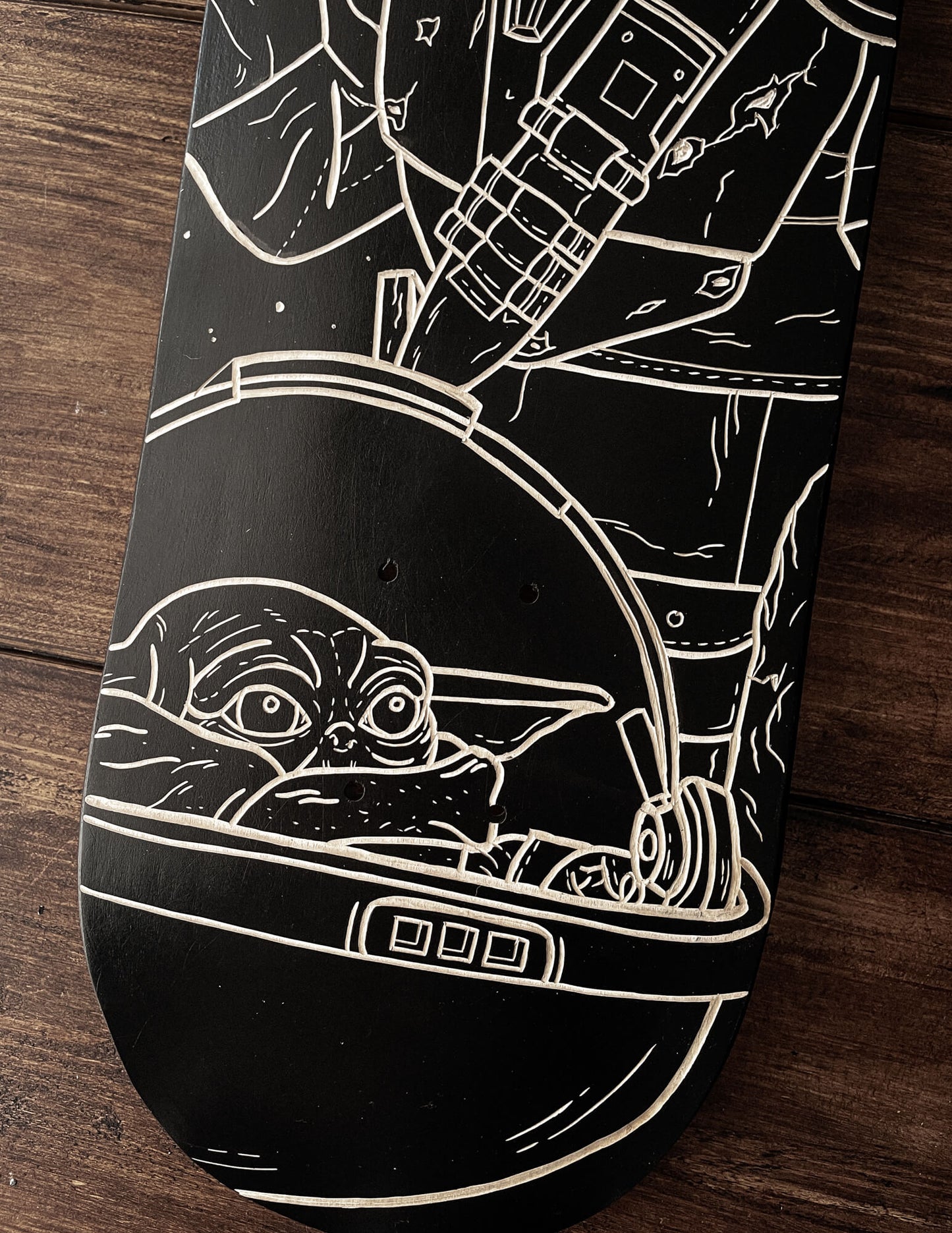 Mandalorian Skate Deck