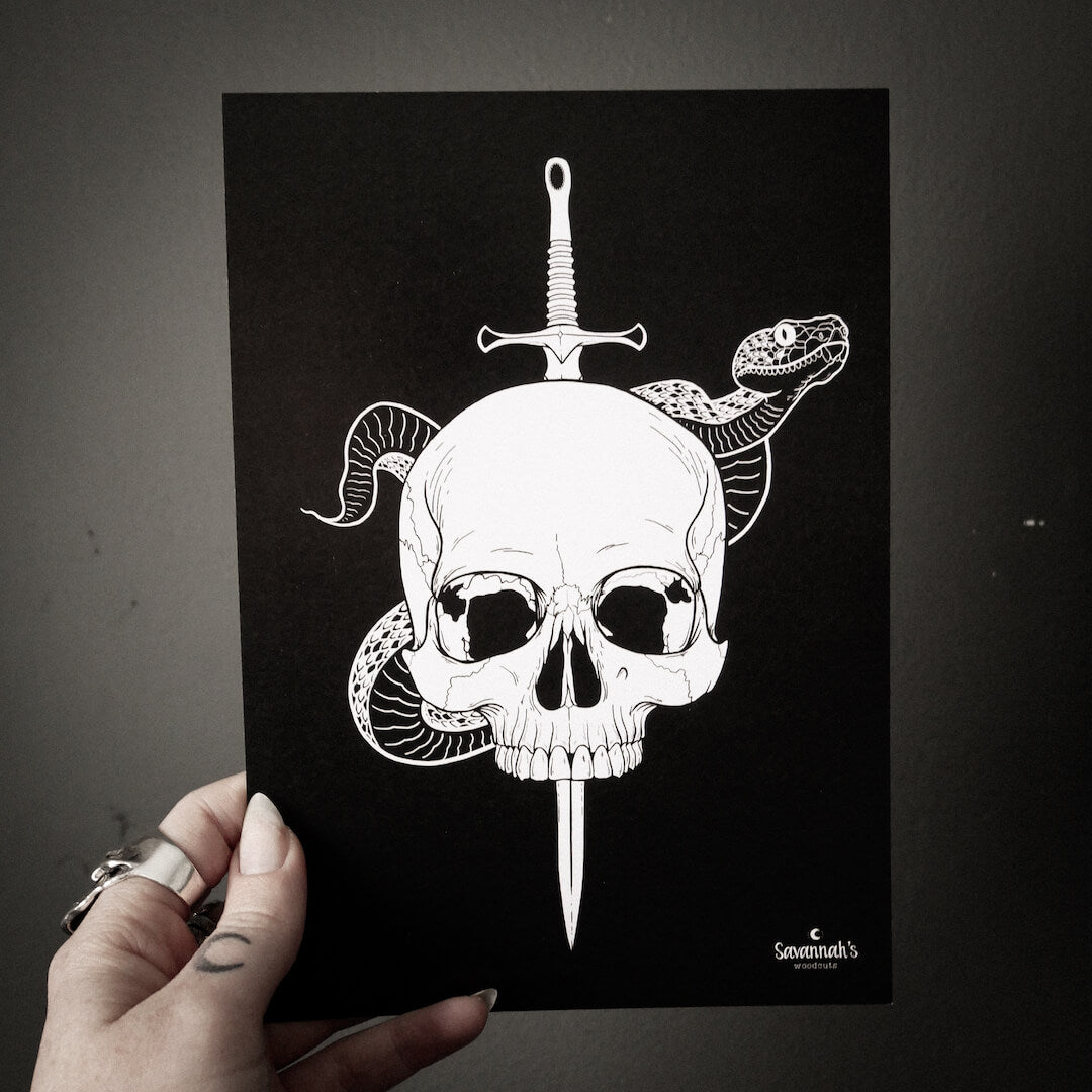 Skull A5 Print pack (Limited edition)